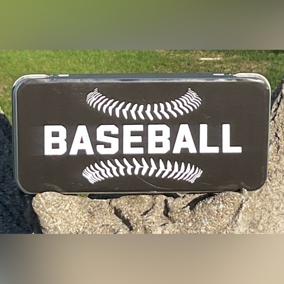 Tin Box Travel Games Other - Baseball Travel Game for Anywhere, Anyhow, Anytime and Anyway You Are Going Game